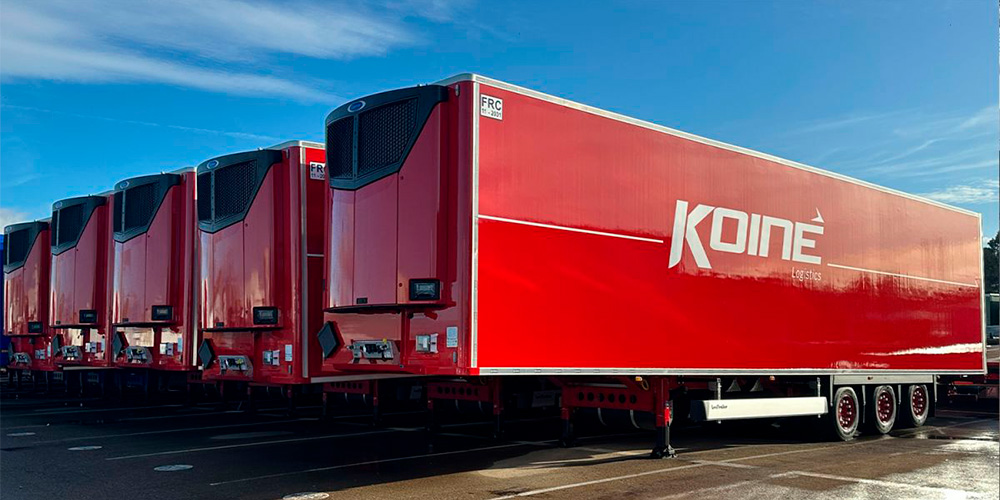 Koiné renueva su flota con 60 semirremolques Lecitrailer