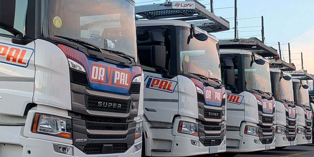 Orvipal refuerza su flota con 100 nuevos camiones