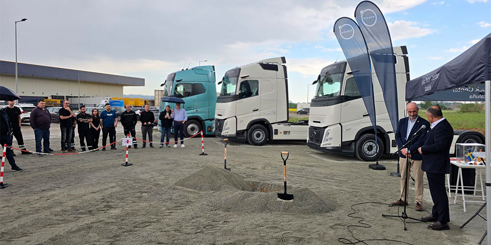 Volvo Trucks inicia la construcción de su nuevo centro en Girona