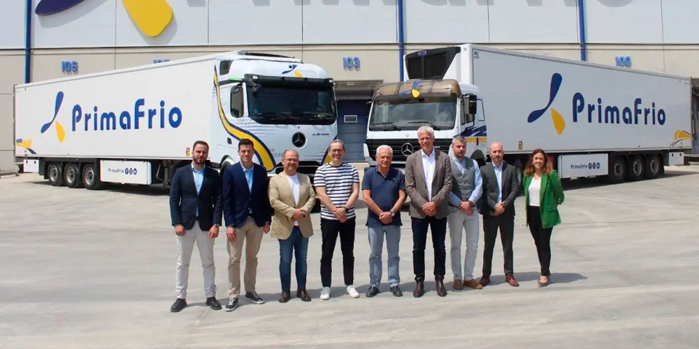 Primafrio y Mercedes-Benz Trucks electrifican el transporte frigorífico